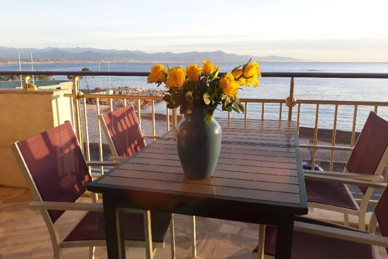 Seafront One Bedroom Apartment With A Terrasse Swimming Pool And A Parking Antibes Luaran gambar